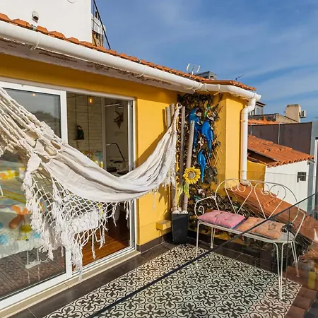公寓 Peaceful Loft - Amazing Terrace & View *